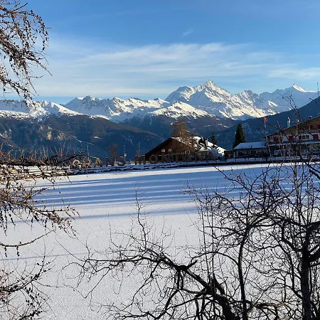Ferienstudio Mit Herrlicher Berg- Und Talsicht Appartement Crans-Montana
