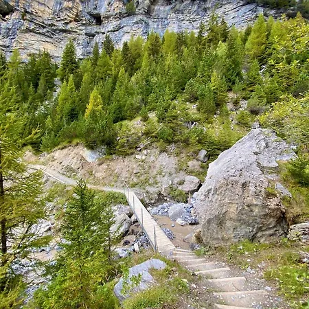 Ferienstudio Mit Herrlicher Berg- Und Talsicht * 克莱恩 蒙塔纳