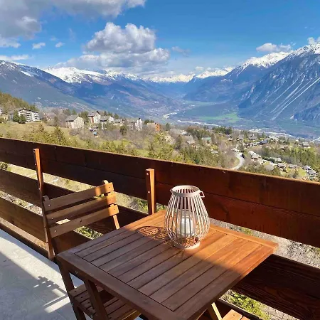 Apartamento Ferienstudio Mit Herrlicher Berg- Und Talsicht Crans-Montana