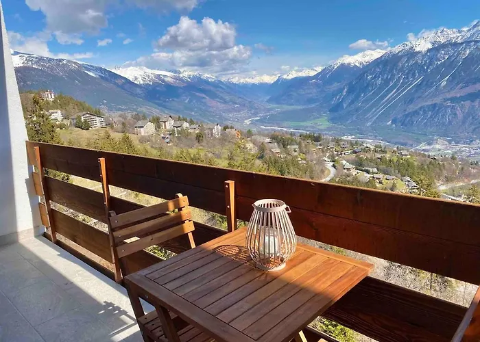 Apartamento Ferienstudio Mit Herrlicher Berg- Und Talsicht Crans-Montana